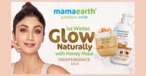 Mamaearth Independence Day Offer