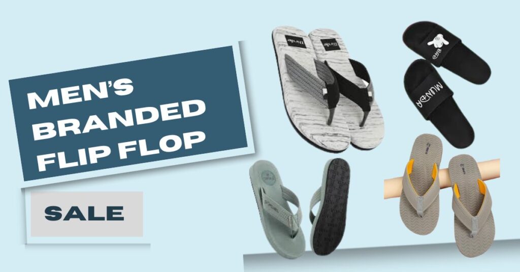 Men Branded Flip Flops Under Rs. 300