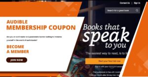 Audible Membership Coupon | Amazon Audible Offers