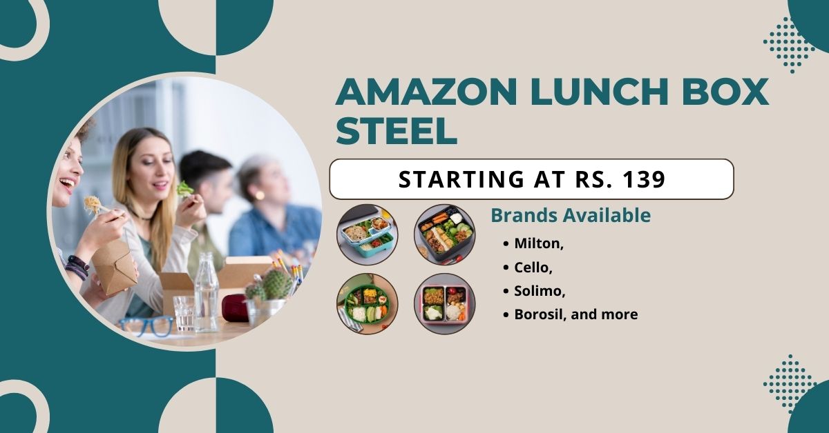 Amazon Lunch Box Steel | 30+ Exclusive Tiffin Boxes You Cannot Miss