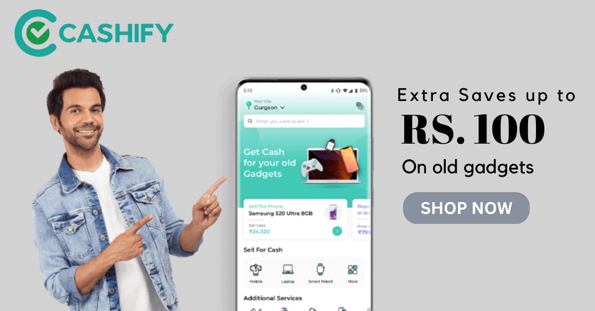 Cashify New User Promo Code