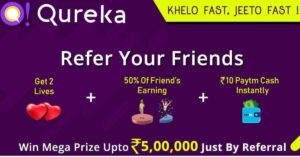 qureka refer code