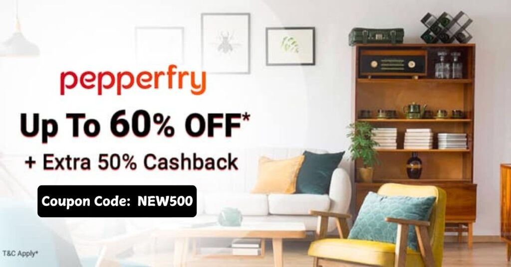 Pepperfry New User Offer